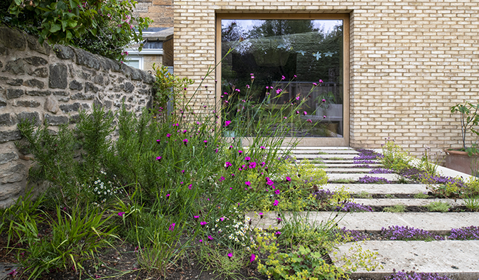 A garden design in Grange